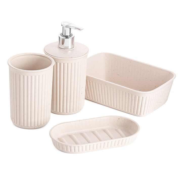 Ribbed Accessory Set, Ecohome