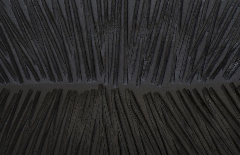 Medium Carved Leaf on Stand