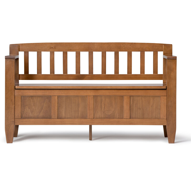 Simpli Home Brooklyn Entryway Storage Bench image number 2