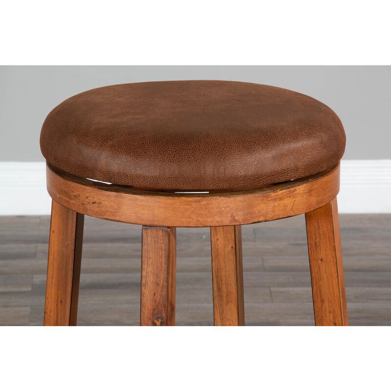 Sunny Designs Counter Swivel Stool, Cushion Seat