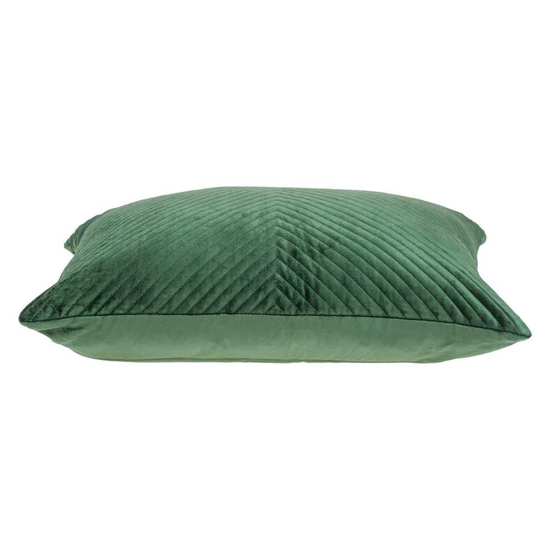 Homezia Green Lumbar Tufted Throw Pillow
