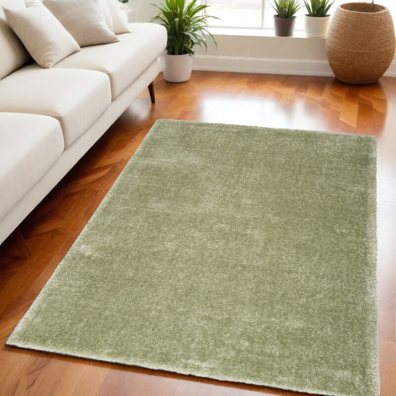 HomeRoots Shag Area Rug image number 1
