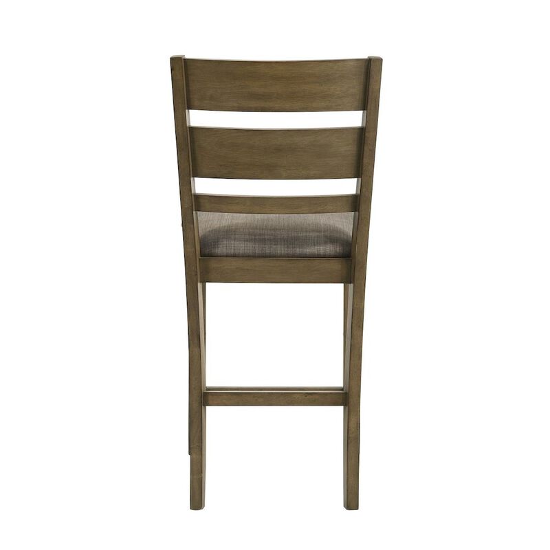 Liberty Furniture Slat Back Upholstered Dining Chair - Counter Height - Set of 2 - Sandstone image number 2
