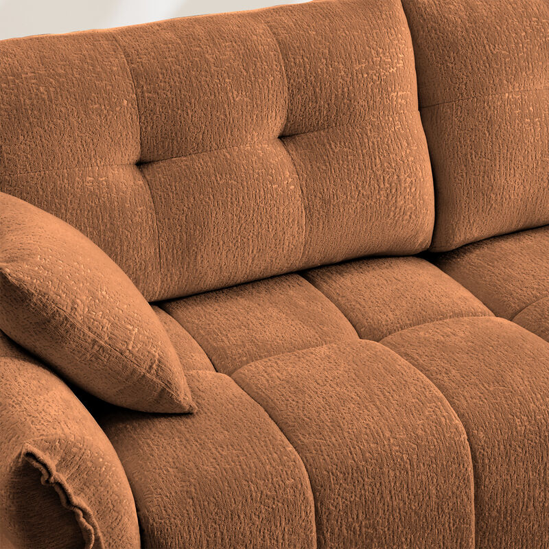 Merax Chenille Ergonomic  1- Seat Single Sofa for Living Room.