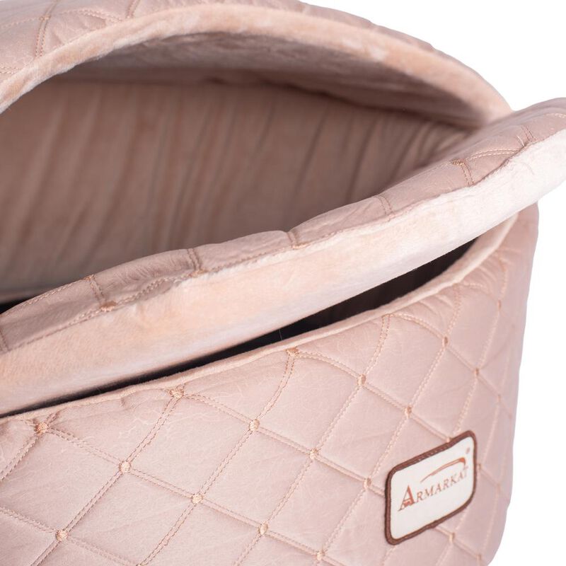 Armarkat Cat Bed, Medium, Light Apricot