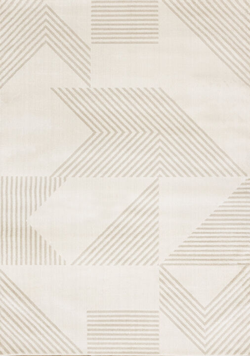 HomeRoots Geometric Area Rug