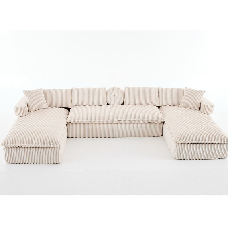Britan 149" Oversized Sectional Couches U Shaped Couch image number 0