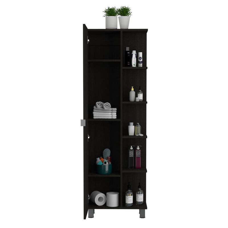 Venus Linen Cabinet Black Wengue