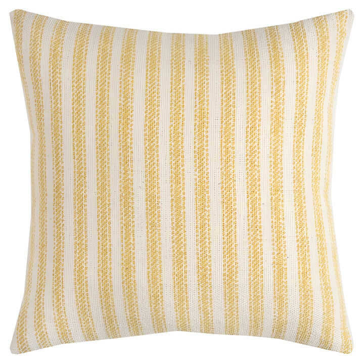 Ticking Stripe Throw Pillow – Decorative Cushion for Sofa, Bed, or Living Room