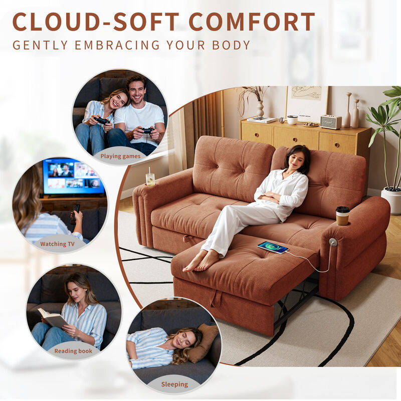 Frim Convertible sofa bed image number 7