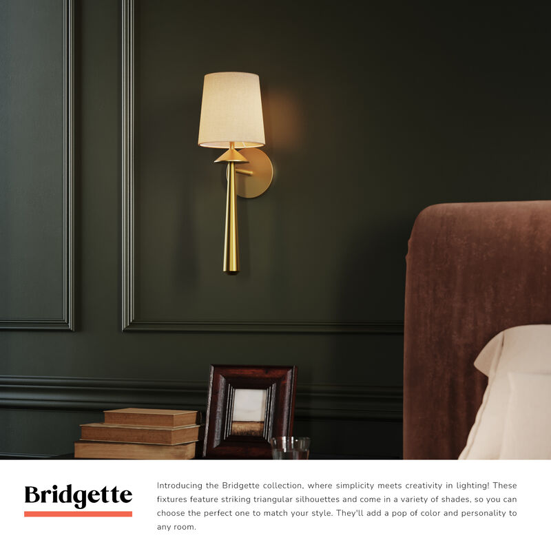 Bridgette 16-in Socket Damp-Rated Wall/Vanity Light image number 5