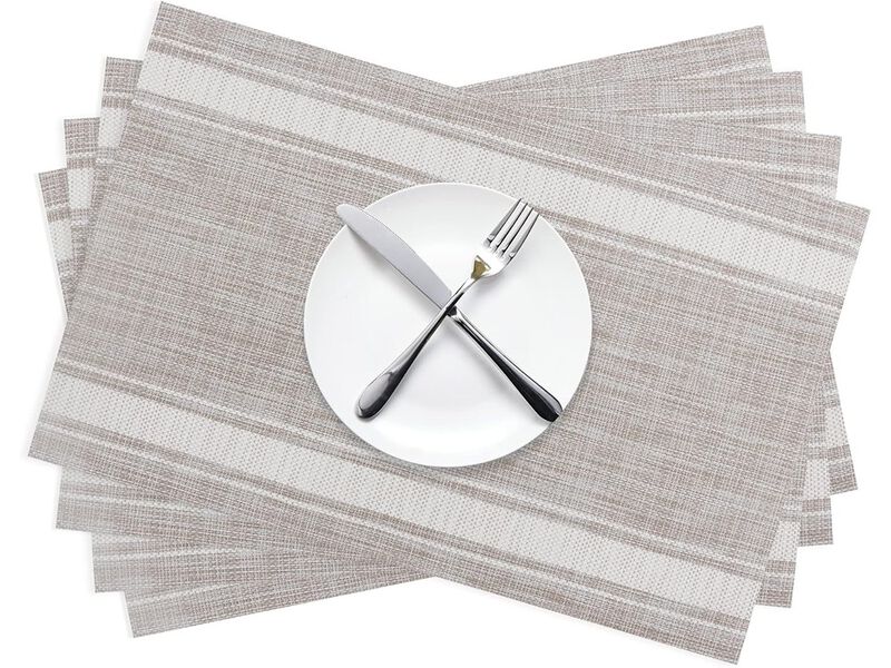Placemats Set of 6 and Table Runner Set image number 0