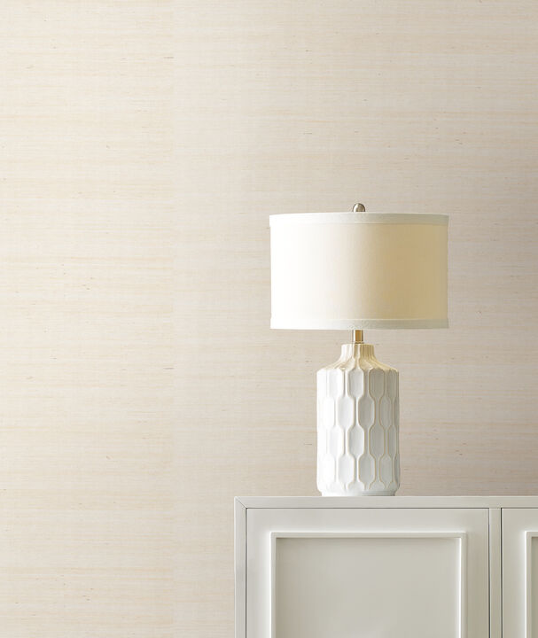 Maguey Sisal Cream Wallpaper