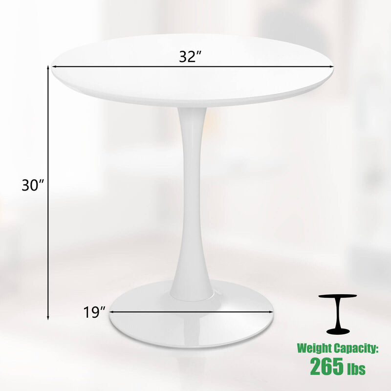 Modern Tulip Round Dining Table for Elegant Dining Spaces