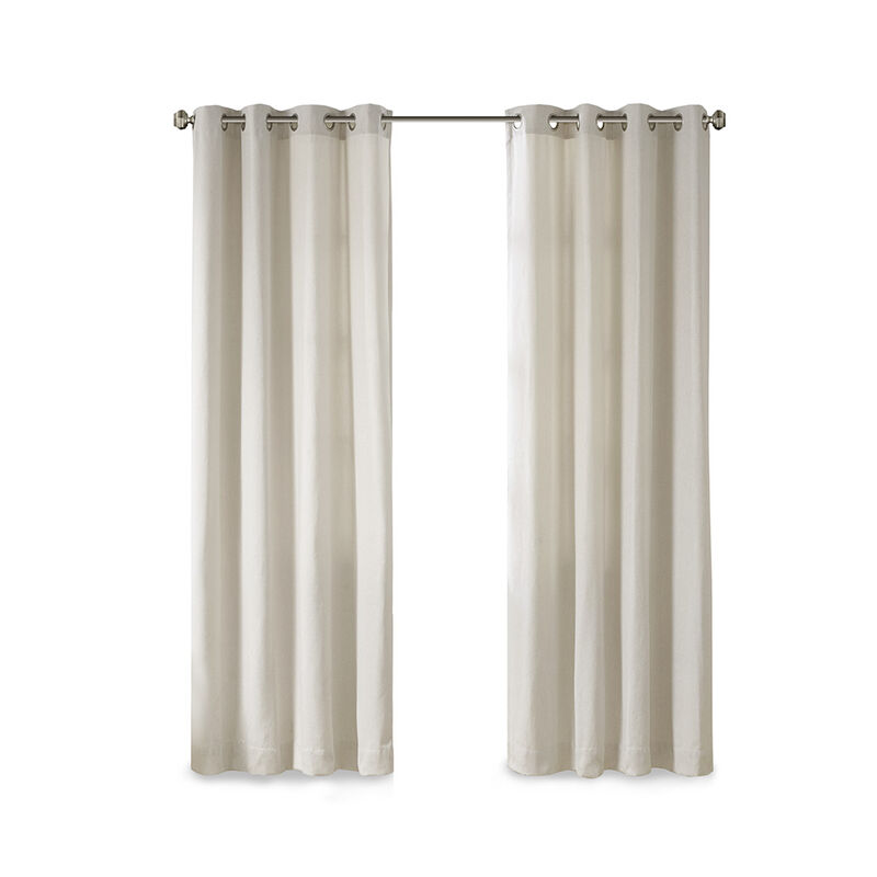 Gracie Mills Zephyrine Grommet Top Curtain Panel - 50x63"