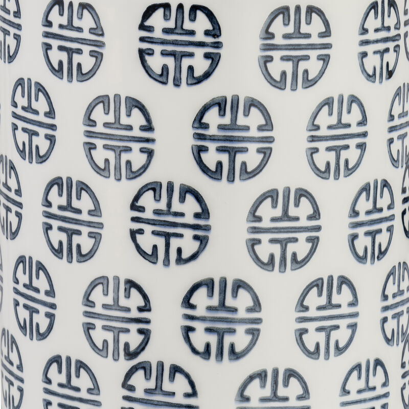 Modern Ginger Jar Navy/White image number 3