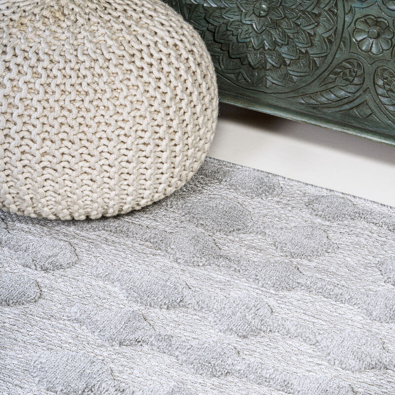 Peralta Moroccan Diamond Square Indoor/Outdoor Area Rug