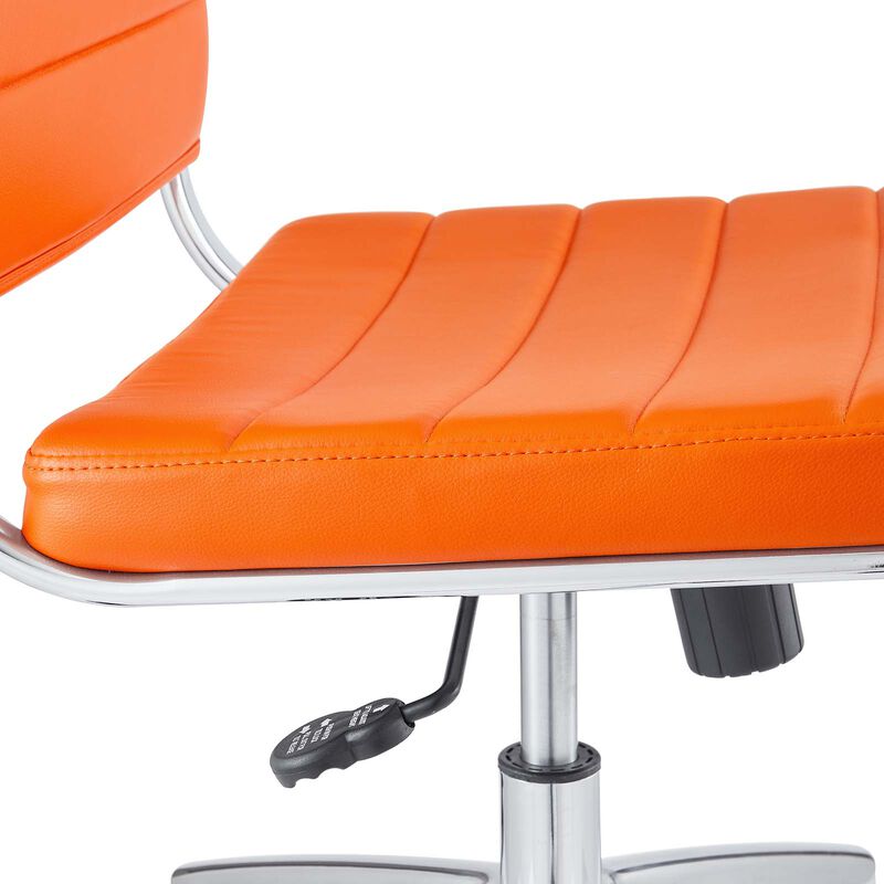 Modway Furniture - Jive Armless Mid Back Office Chair Gray image number 6