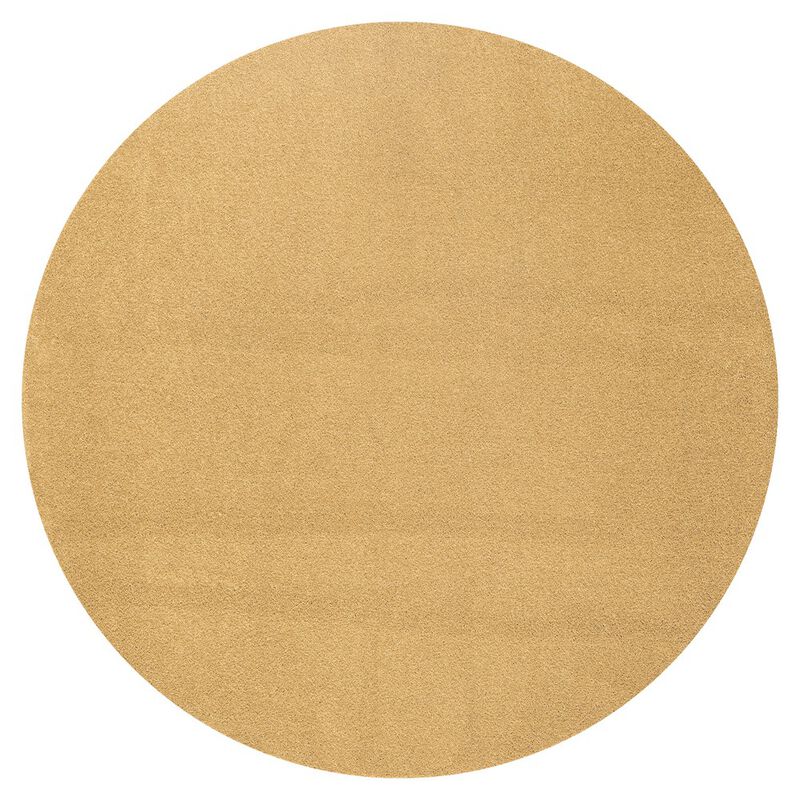 Haze Solid Low Pile Round Area Rug