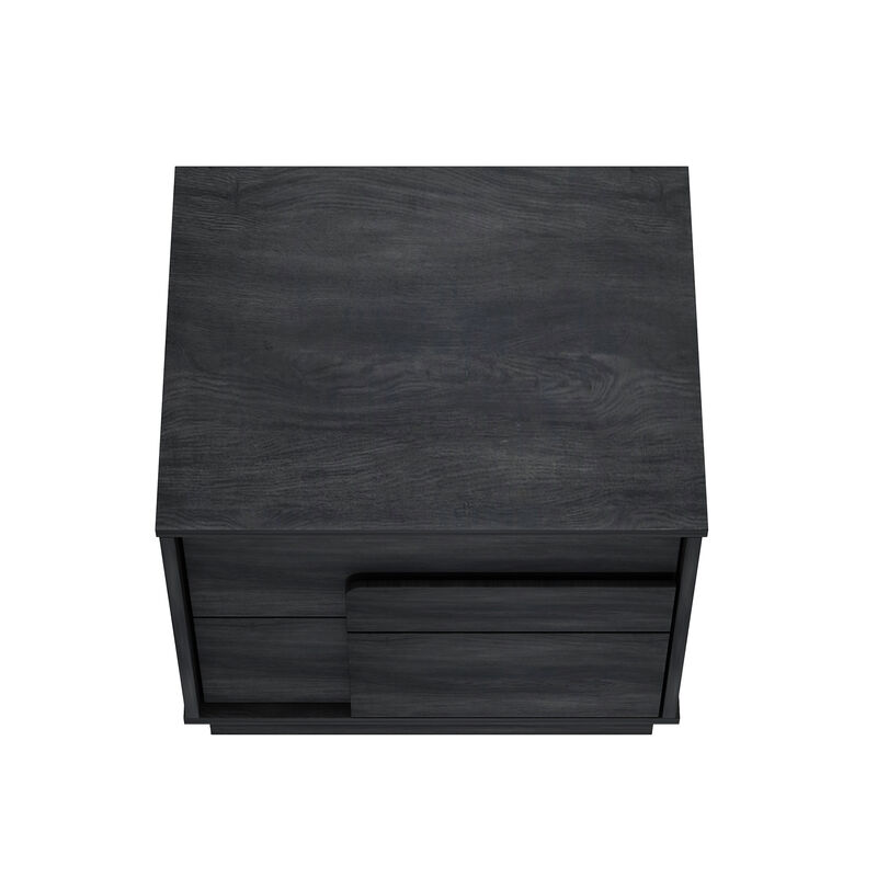 Horizon Dark Gray Nightstand