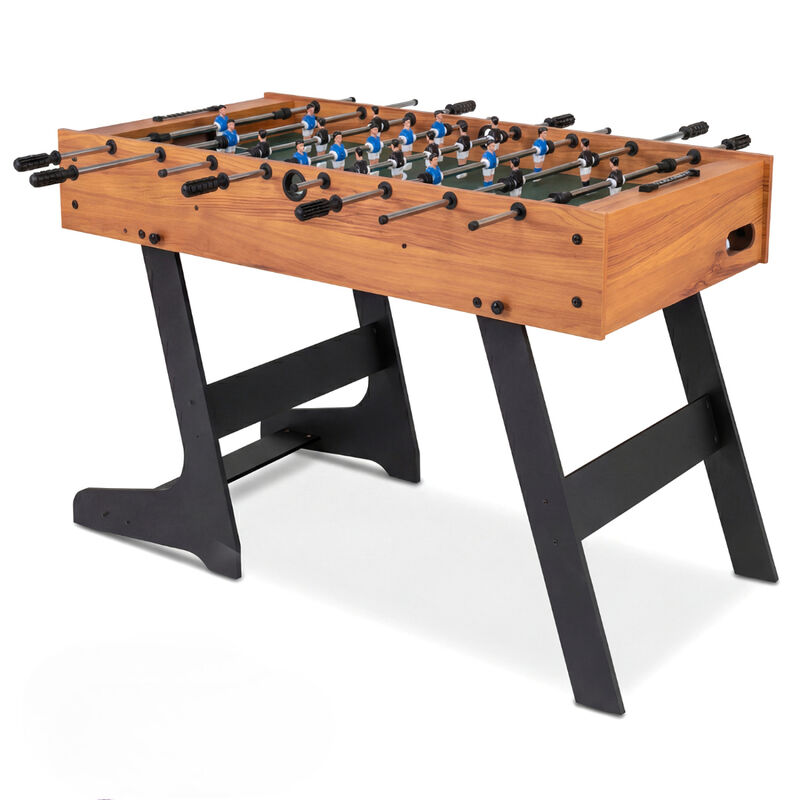 Folding Soccer Foosball Table for Family Game Room and Home Entertainment image number 0