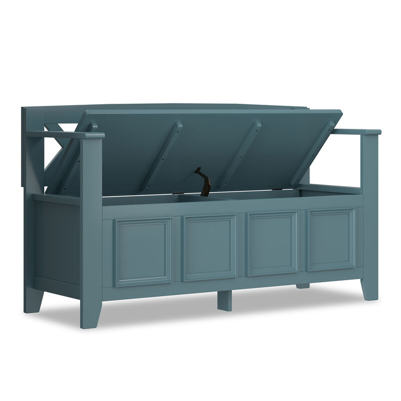 Simpli Home Amherst Entryway Storage Bench image number 4