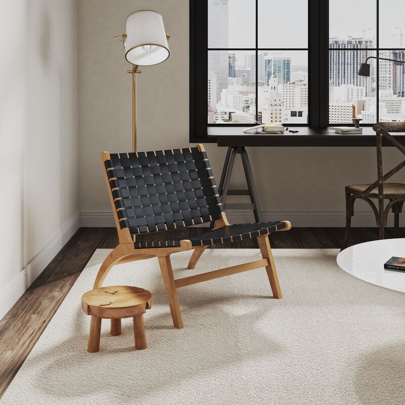 Maintenon Brown Accent Chair