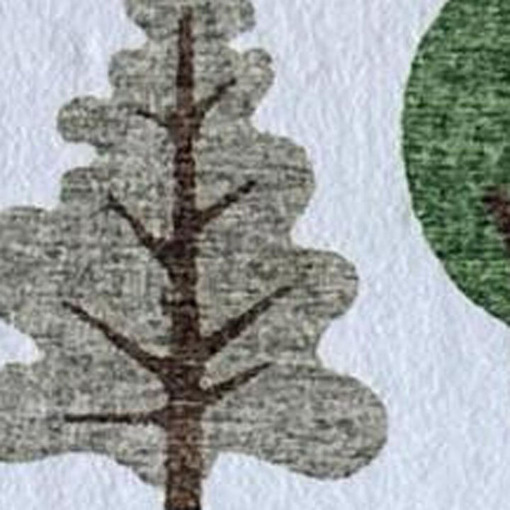 HomeRoots Castle and Youthful Area Rug