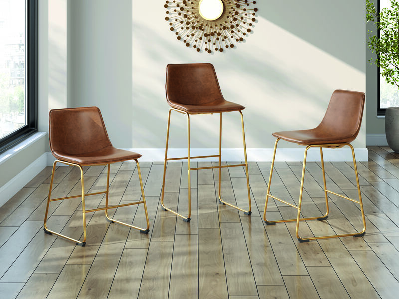 Crandox Counter Stool in Brown image number 3