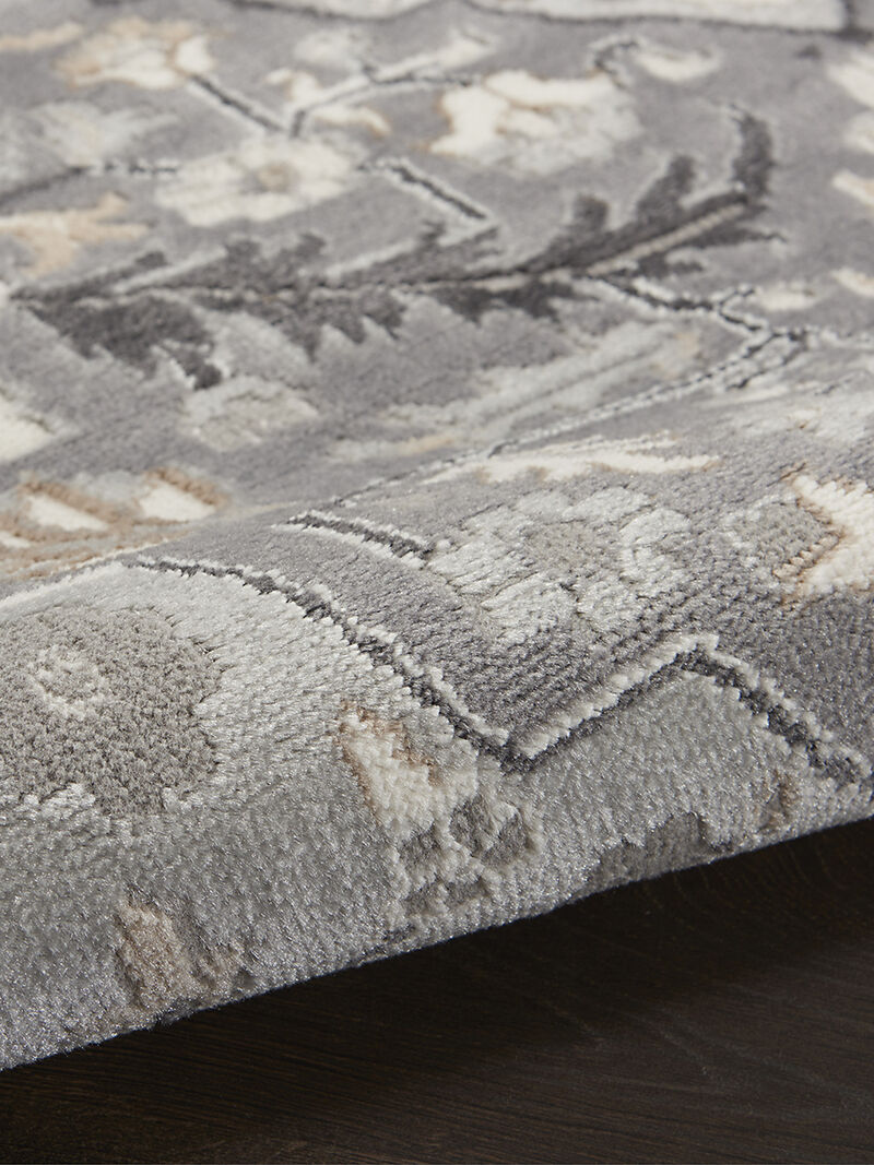 Elation ETN09 Gray 5'3" x 7'3" Rug