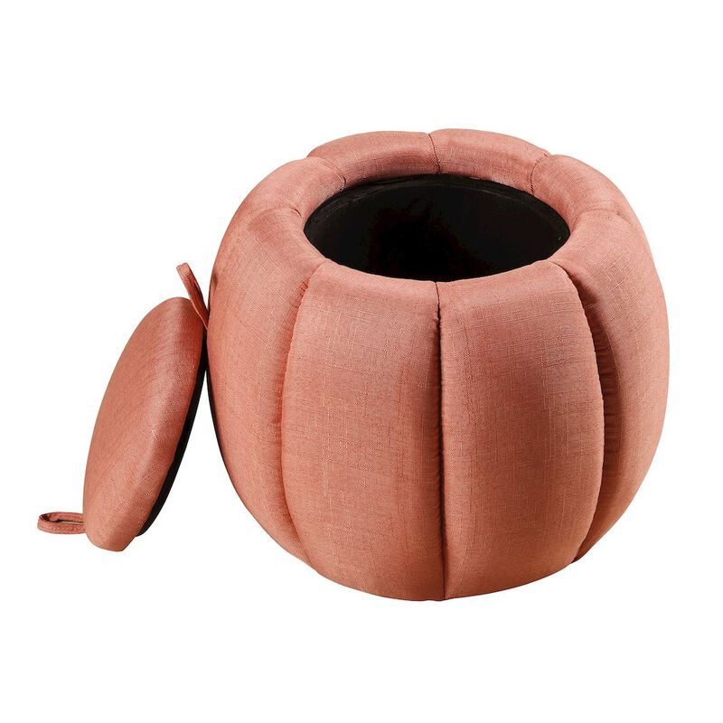 Convenience Concepts Designs4Comfort Daisy Storage Ottoman with Reversible Tray Lid