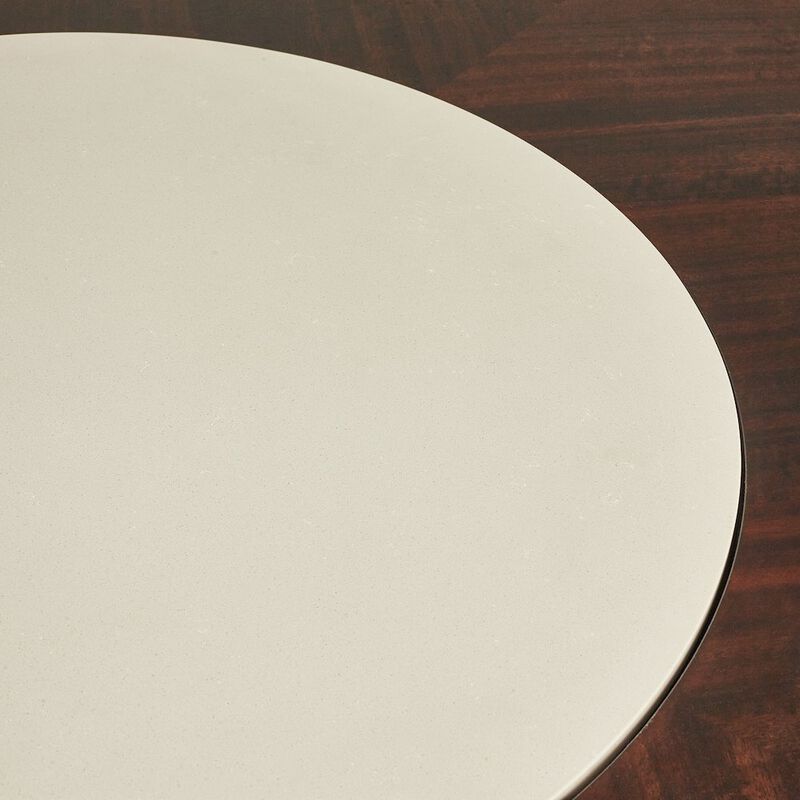 Michael Amini Paris Chic 48" Round Dining Table - Espresso image number 7