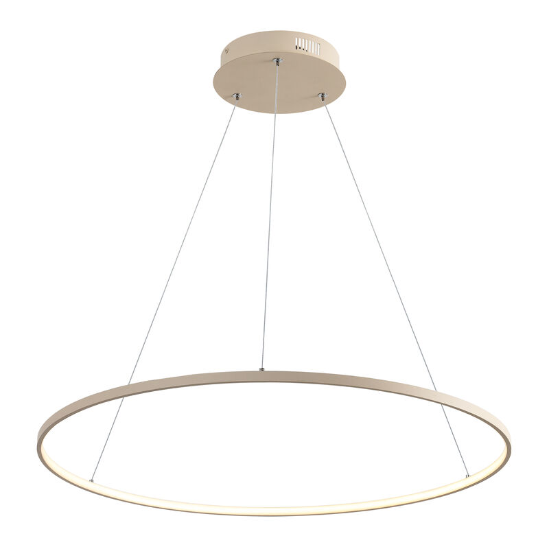 Brice Modern Contemporary Metal Round Dimmable Integrated LED Pendant