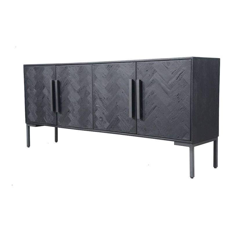 Moe's Home Collection Fishbone Sideboard Black