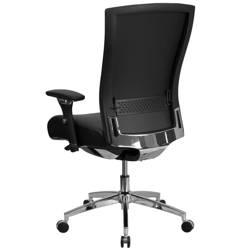 HERCULES Series 24/7 Intensive Use 300 lb. Rated Mesh Multifunction Ergonomic Office Chair with Seat Slider image number 6