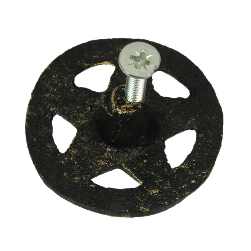 Set of 12 Antique Gold Western Star Cast Iron Cabinet Knobs or Drawer Pulls - 2 Inch Diameter - Easy Install - Enhance Your Drawers with Classic Charm image number 5