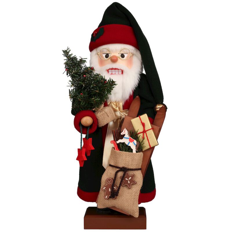 Premium Nutcracker - Santa with Christmas Gifts