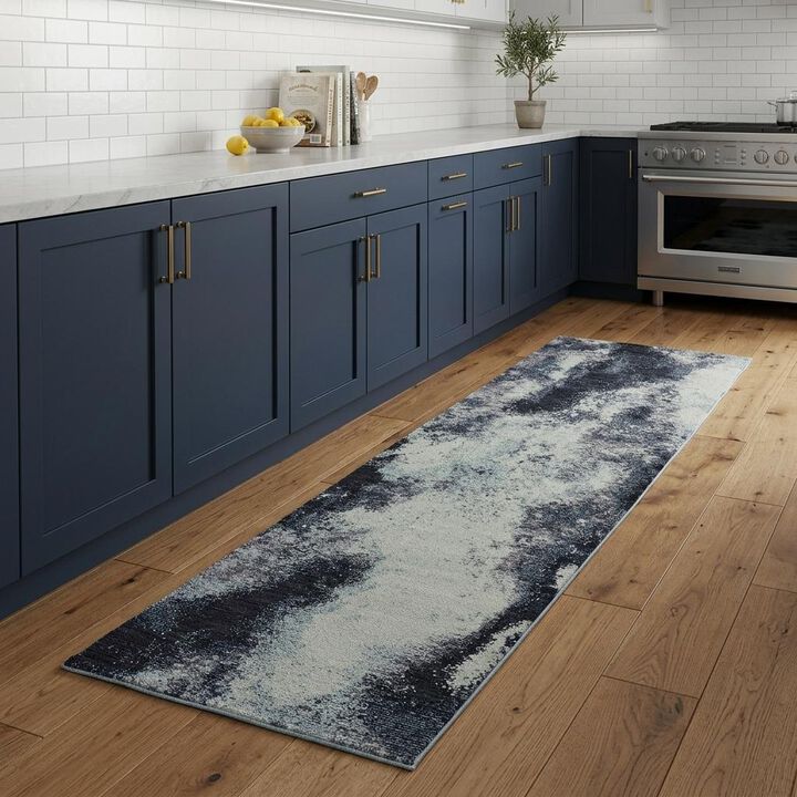 HomeRoots Abstract Runner Rug