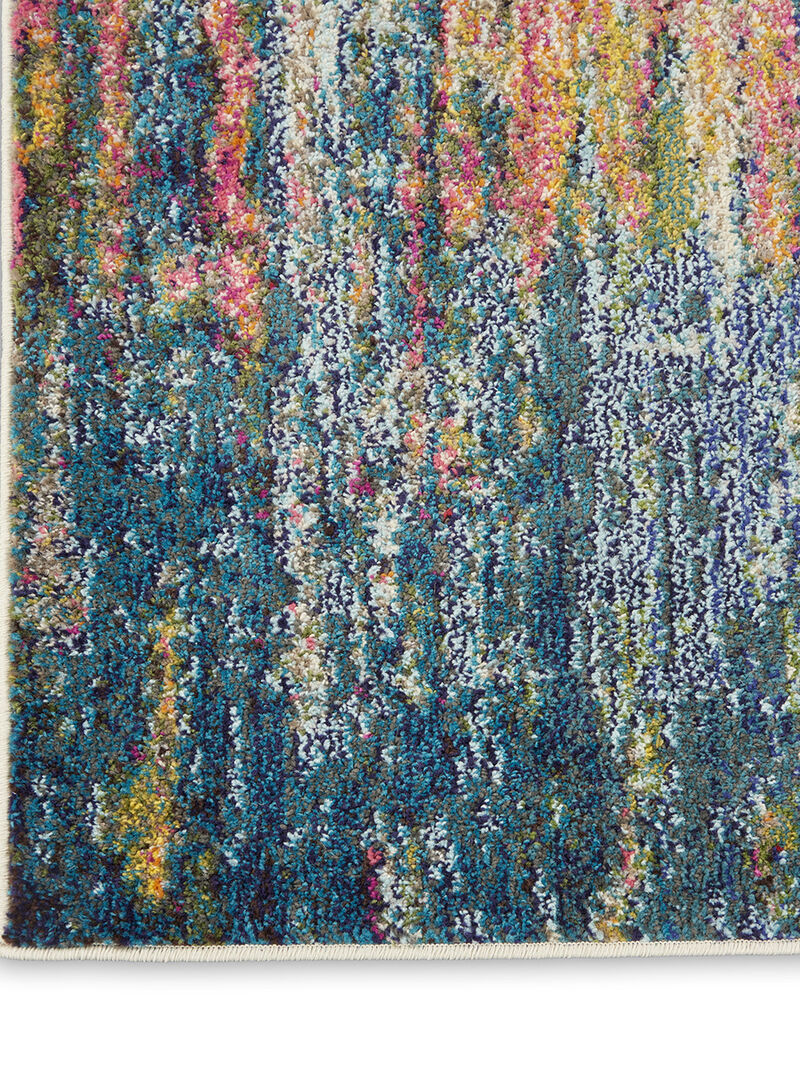 Celestial CES09 Blue/Yellow 2'2" x 3'9" Rug