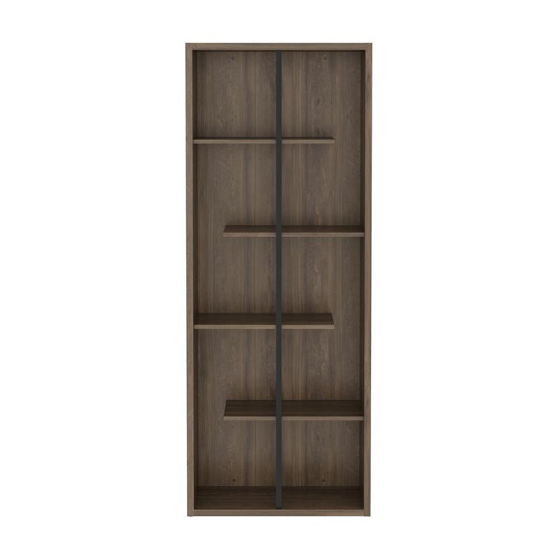 Techni Mobili Standard 5-Tier wooden bookcase, Walnut