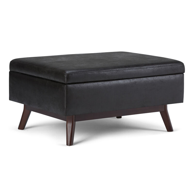 Simpli Home Owen Coffee Table Storage Ottoman image number 0