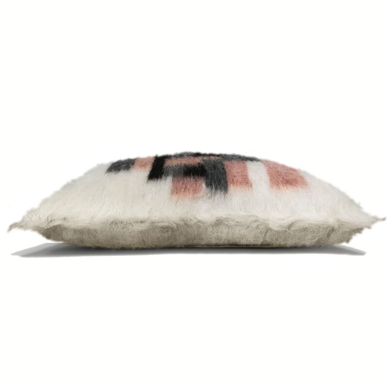 Floor cushion 100% wool rose image number 3