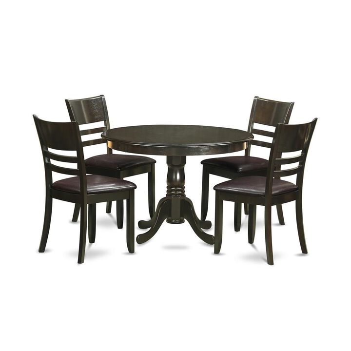 5 Pc small Kitchen Table and Chairs set-Dining Table and 4 dinette Chairs
