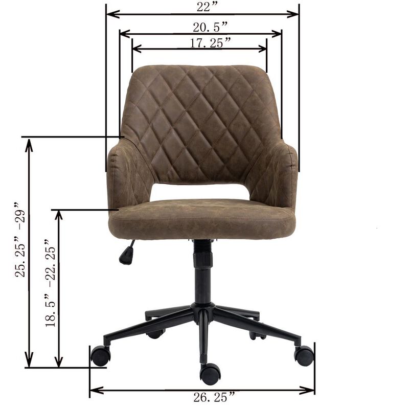 American Furniture Classics OS Home and Office Model AW800 Home Office Chair