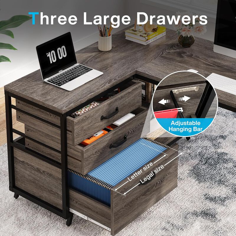 Ergonomic Office Desk Sturdy Design for Comfortable Work