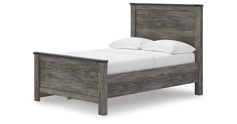 Frandern Full Panel Bed with Storage image number 1
