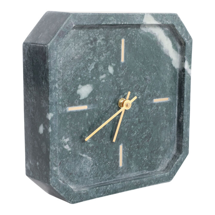 8x8" Marble Octagon Clock