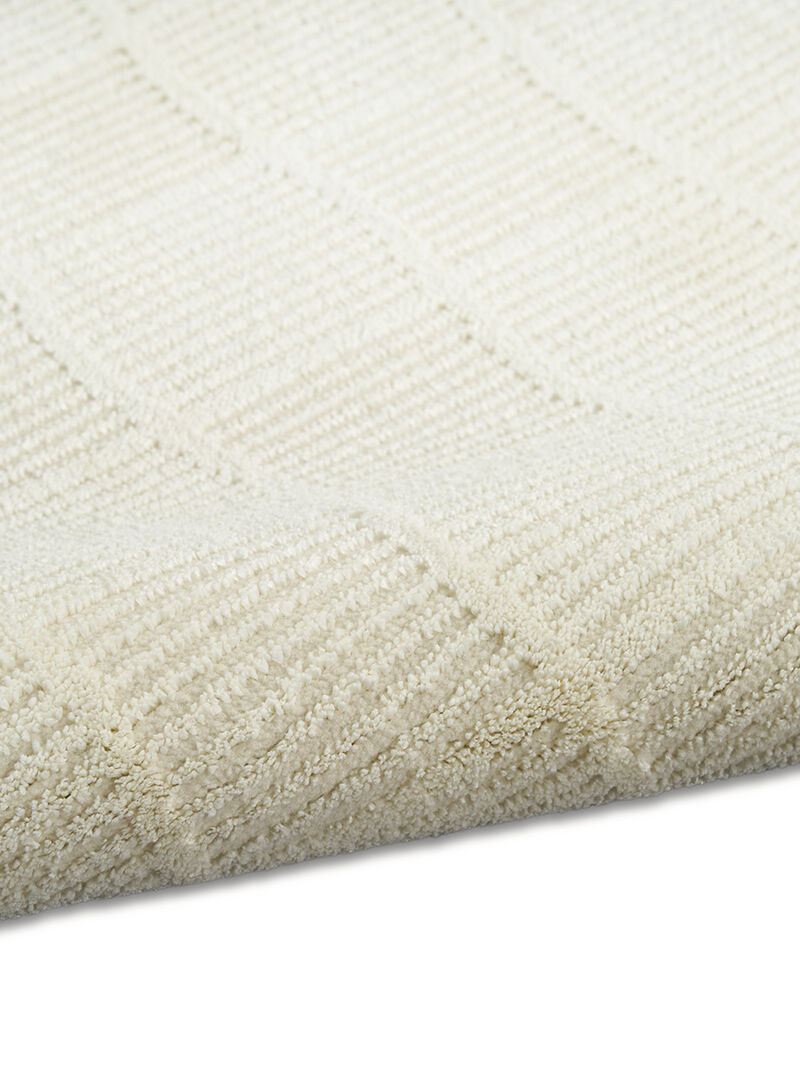 Eco Cycle ECY05 Ivory 6'6" x 9'2" Rug