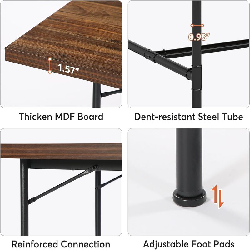 Tribesigns 70.8" Conference Table Dining Table Boardroom Desk image number 7