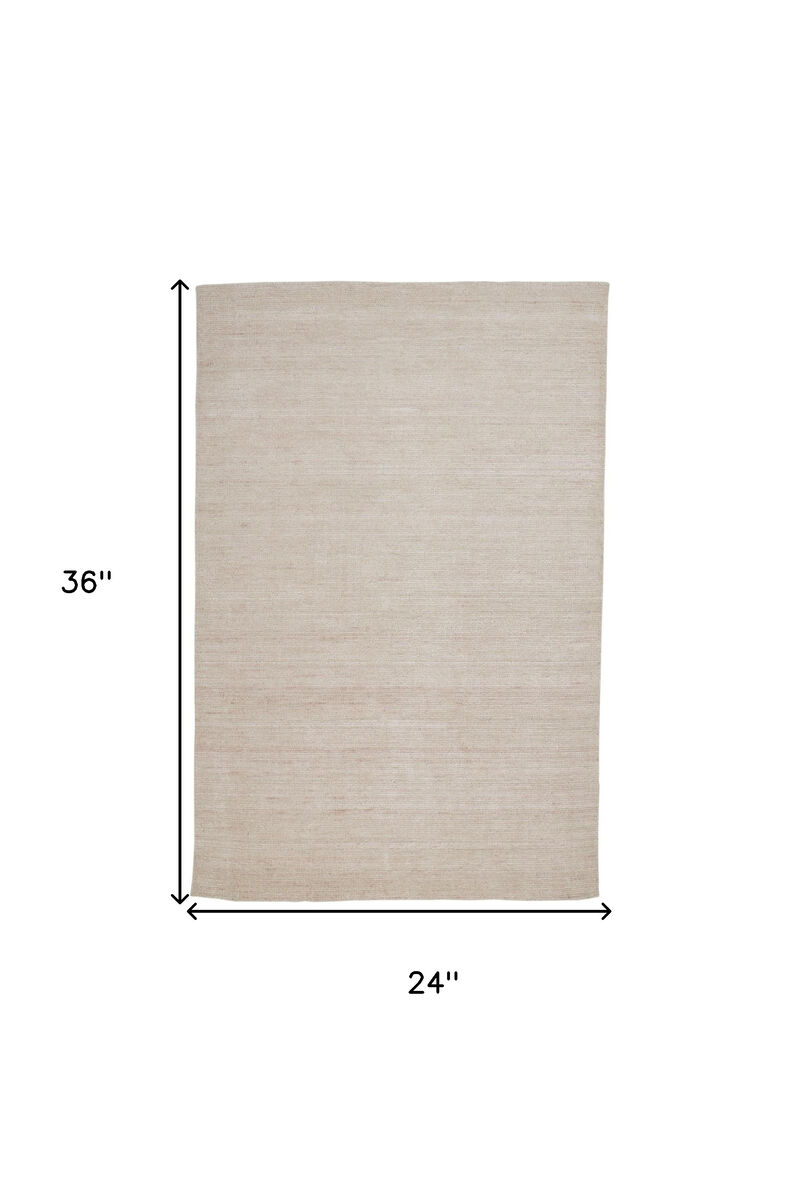 HomeRoots Abstract Hand Woven Area Rug image number 2